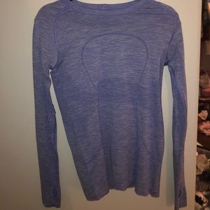 Lululemon Purple Swiftly Tech Long Sleeve Crew